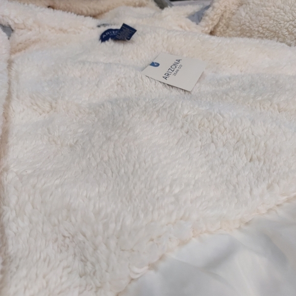 Arizona Jean Co Women's Gray Quilted Hooded Winter Jacket Size X-large NWT - Picture 11 of 13